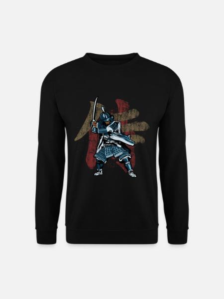 samouraï - Sweat-shirt Unisexe - noir