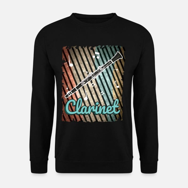 clarinet - Unisex Sweatshirt - black