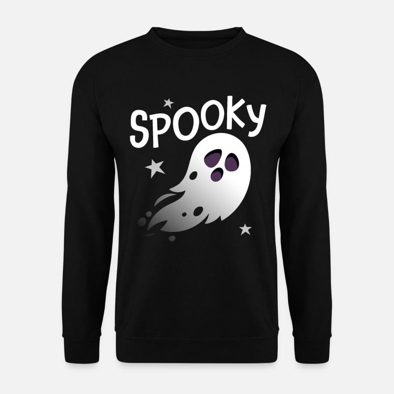 Spooky Ghost Halloween - Unisex Sweatshirt - black