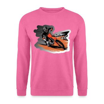 Dirt Speed - Unisex Sweatshirt - pink - Front