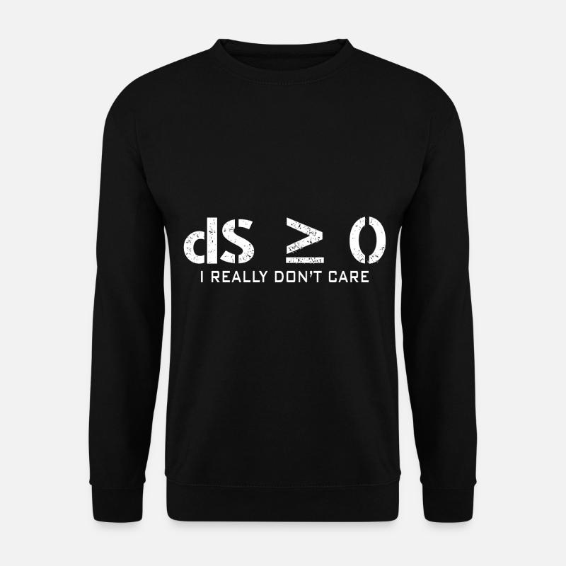 Thermodynamique Physique - Sweat-shirt Unisexe - noir