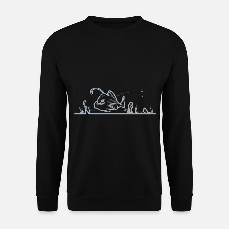 Meeresboden - Unisex Pullover - Schwarz