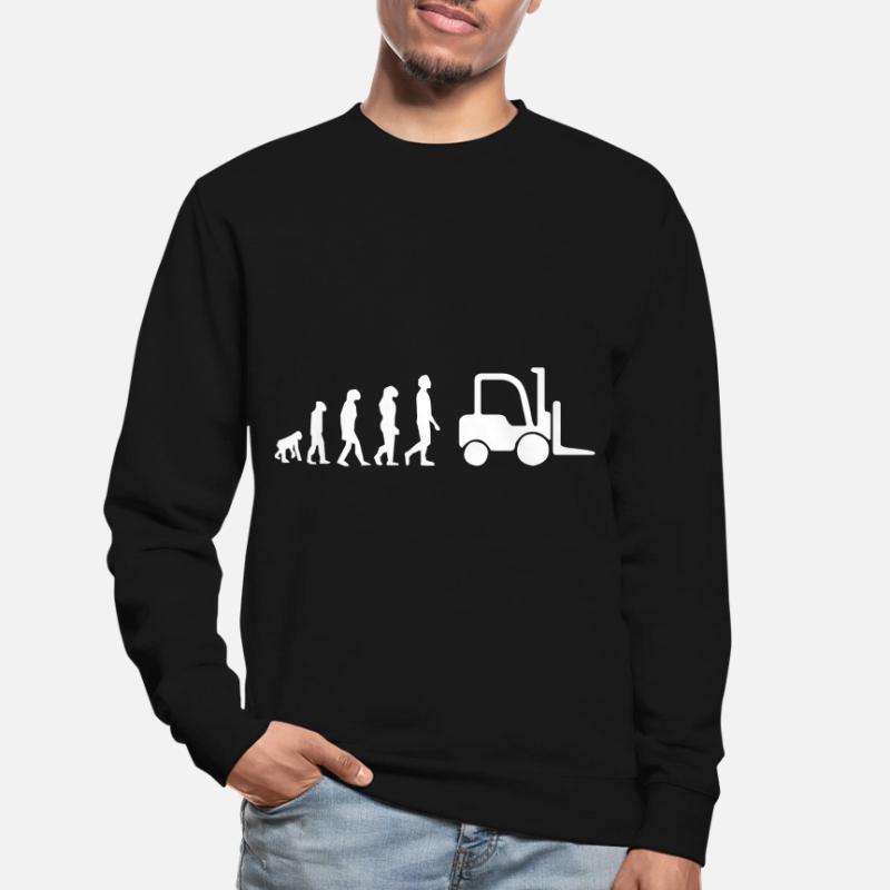 Evolution-Staplerfahrer Unisex Pullover
