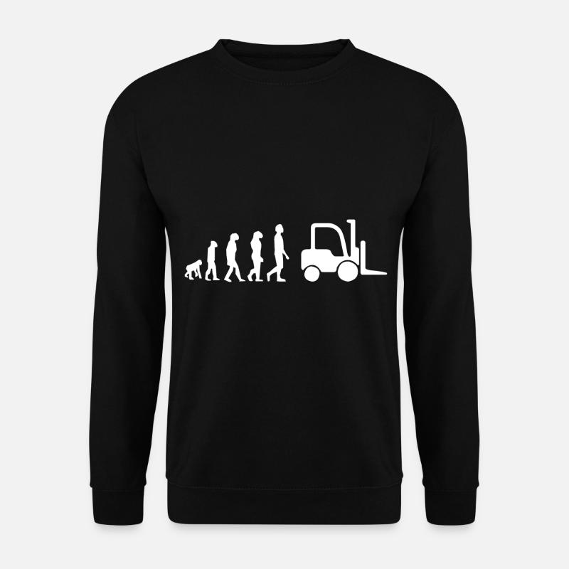 Cariste évolution - Sweat-shirt Unisexe - noir