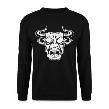 Fermier fermier - Sweat-shirt Unisexe - noir - Devant - Alina (178cm) & Michal (187cm)