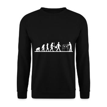 Aquarium Evolution - Sweat-shirt Unisexe - noir - Devant - Alina (178cm) & Michal (187cm)