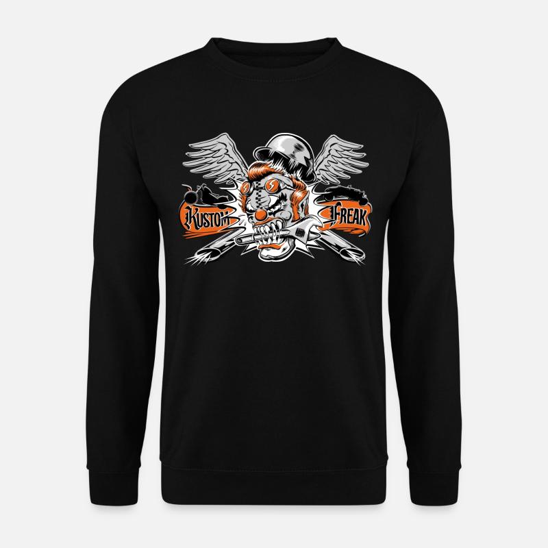 Kustom Freak - Unisex Pullover - Schwarz