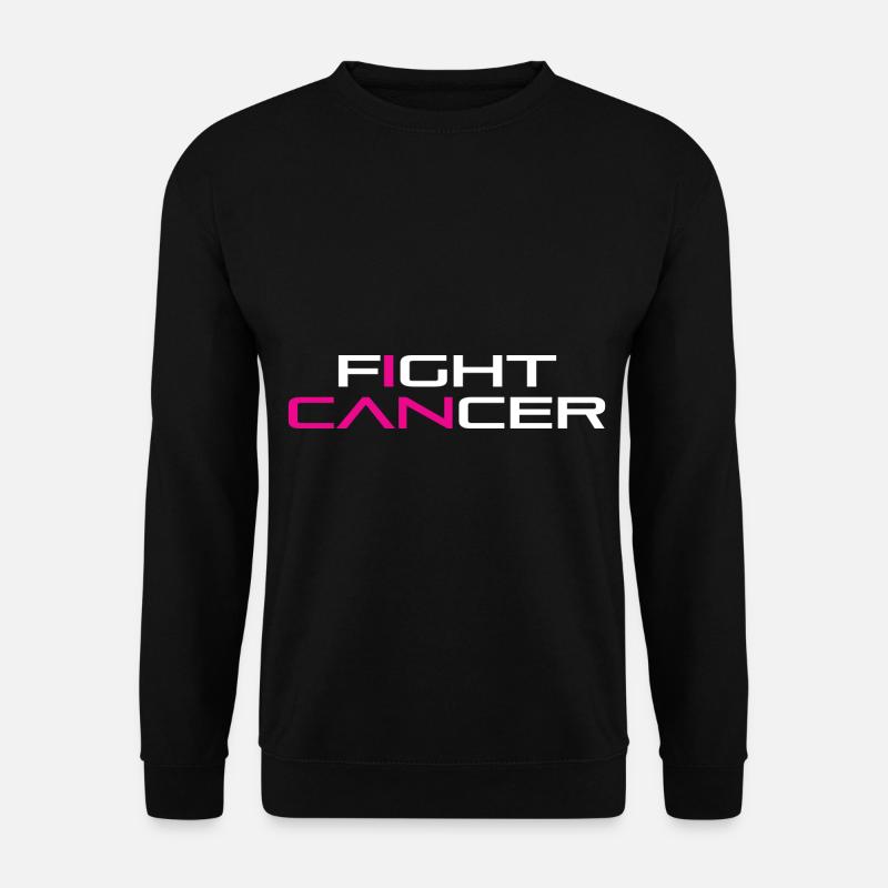 Kampf gegen Krebs - Unisex Pullover - Schwarz
