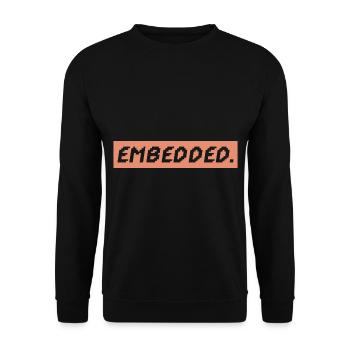 Système embarqué - Sweat-shirt Unisexe - noir - Devant - Alina (178cm) & Michal (187cm)