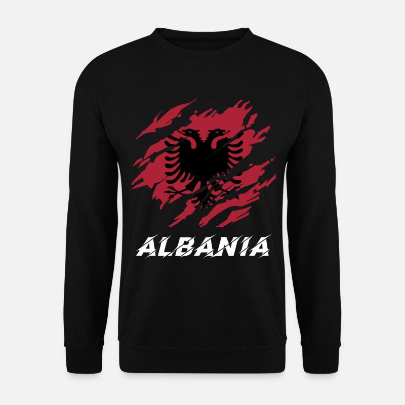 shqiptar - Unisex Sweatshirt - black