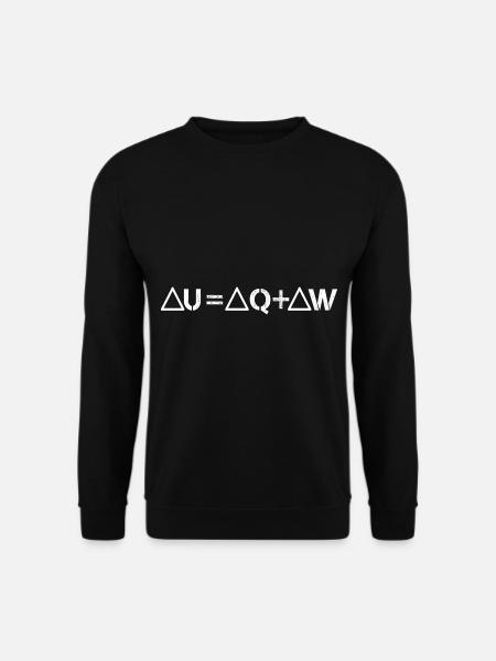 Thermodynamic entropy - Unisex Sweatshirt - black