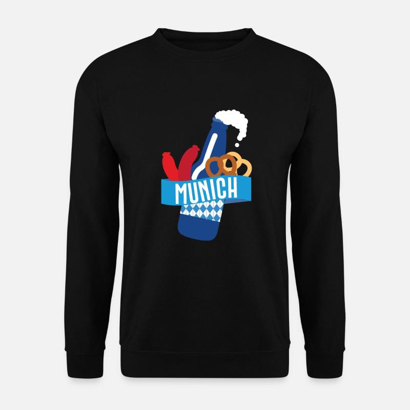 MUNICH MÜNCHEN PARTY - Unisex Pullover - Schwarz