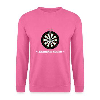 Darts WM World Cup Shanghai finish - Unisex Sweatshirt - pink - Front