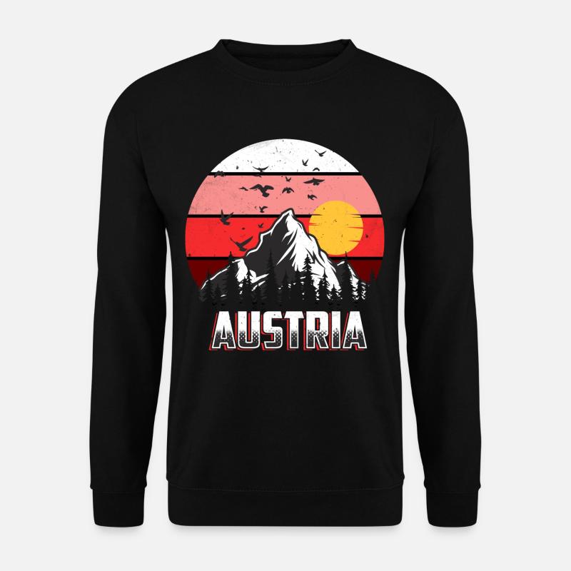 Austria - Unisex Sweatshirt - black
