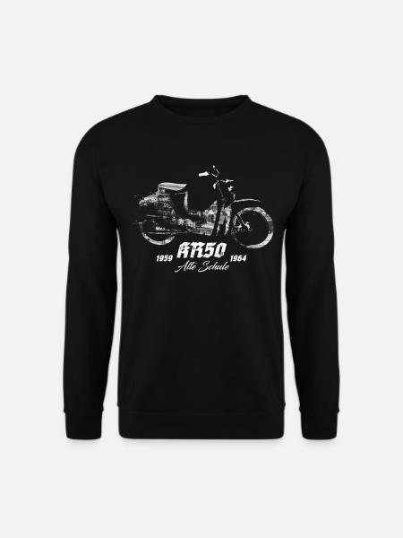 Simson KR 50 - Vintage DDR - Alte Schule - Unisex Pullover - Schwarz