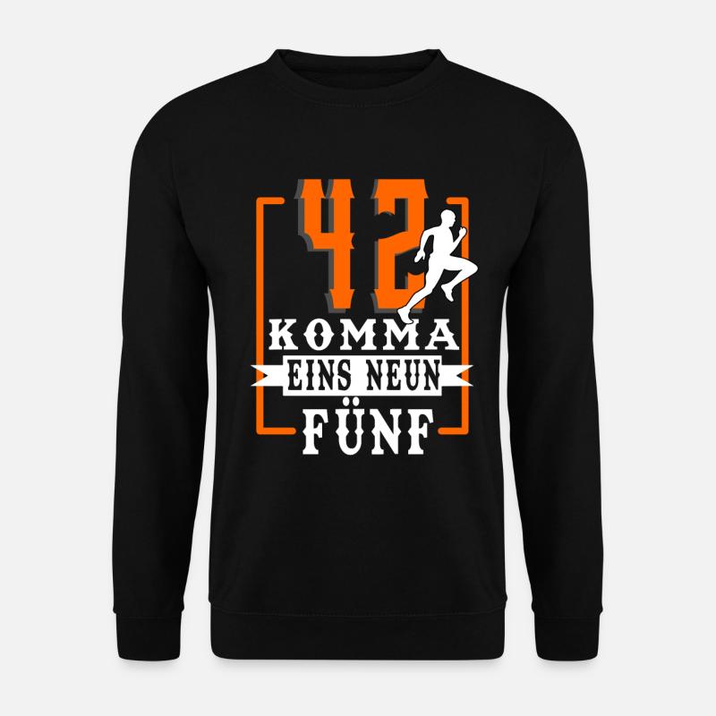 Marathon - Unisex Pullover - Schwarz
