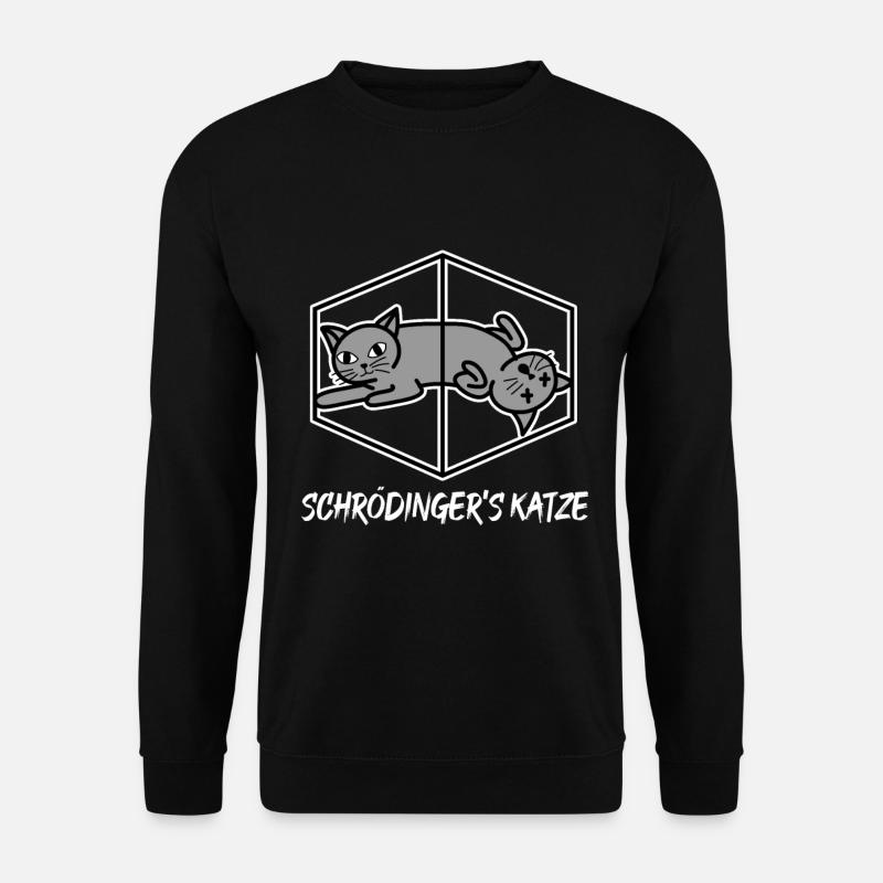 Schrödingers Katze - Unisex Pullover - Schwarz