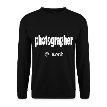 La photographie | Photographes | photographe - Sweat-shirt Unisexe - noir - Devant - Alina (178cm) & Michal (187cm)