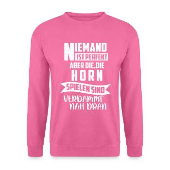 De la musique de soufflage | Musikverein | Cadeau musicien - Sweat-shirt Unisexe - rose - Devant