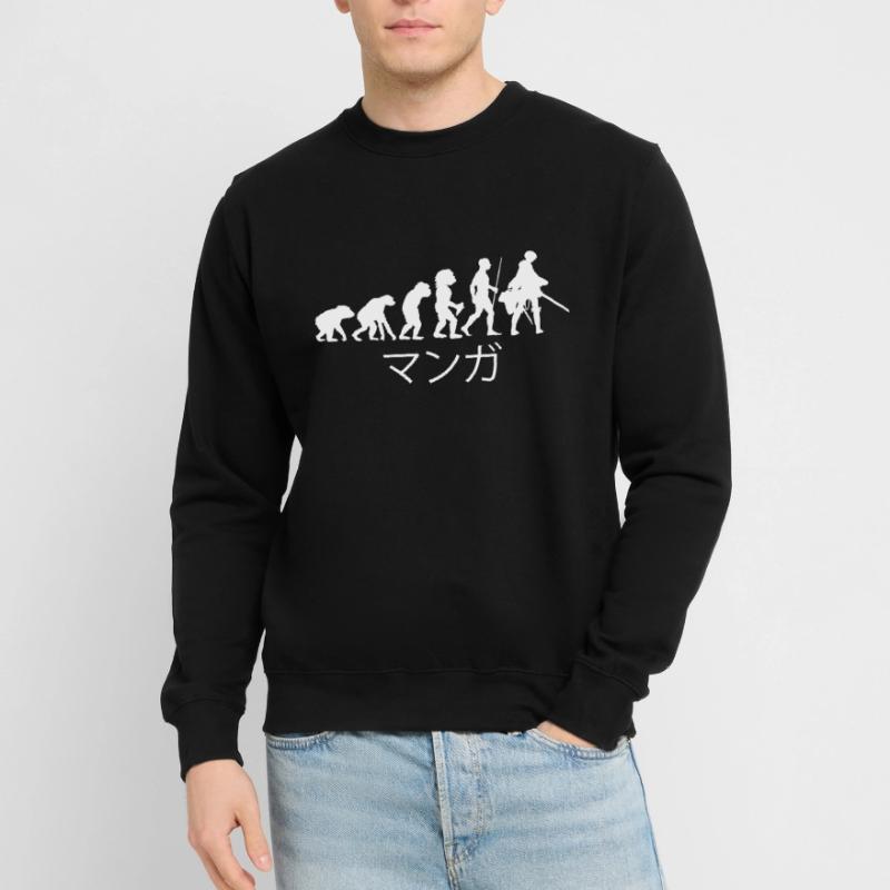 Anime evolution Unisex Sweatshirt