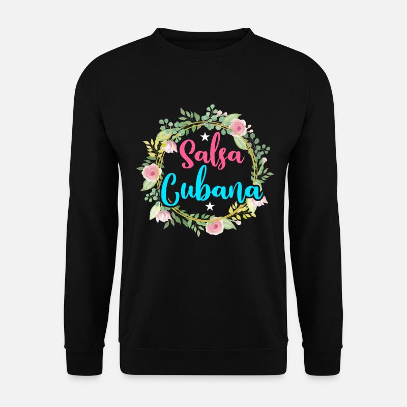 Salsa Cubana Cuba Cuba - Sweat-shirt Unisexe - noir