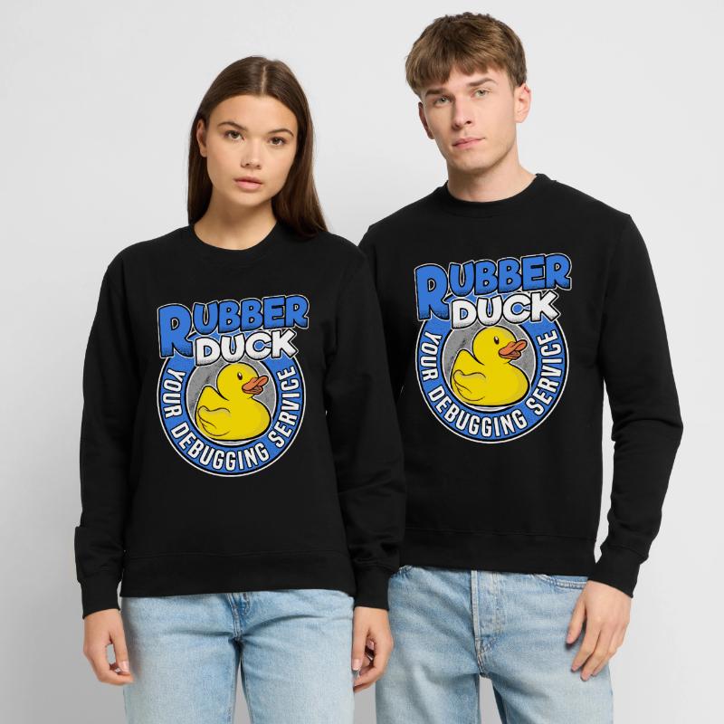 Programmeurs Canard Programmation Debugging Drôle Sweat-shirt Unisexe