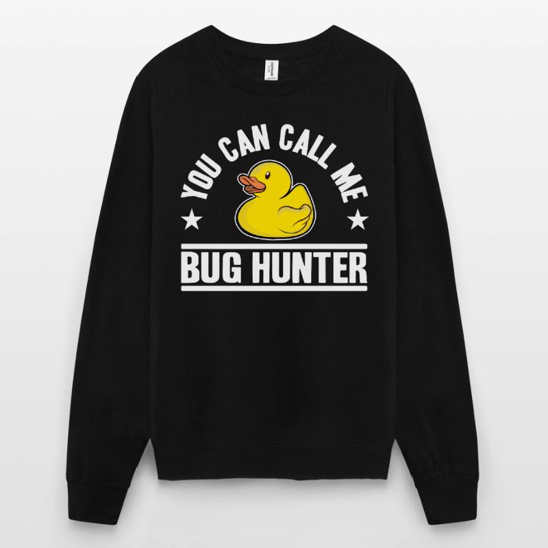 Programmeurs Canard Programmation Debugging Drôle Sweat-shirt Unisexe