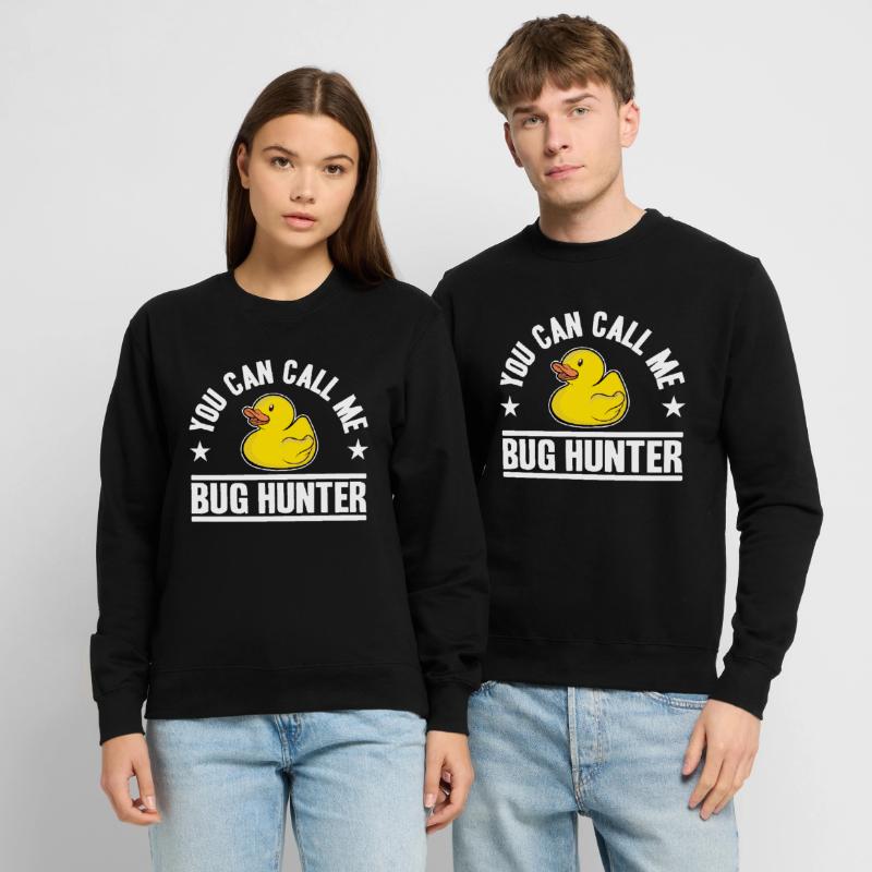Programmeurs Canard Programmation Debugging Drôle Sweat-shirt Unisexe