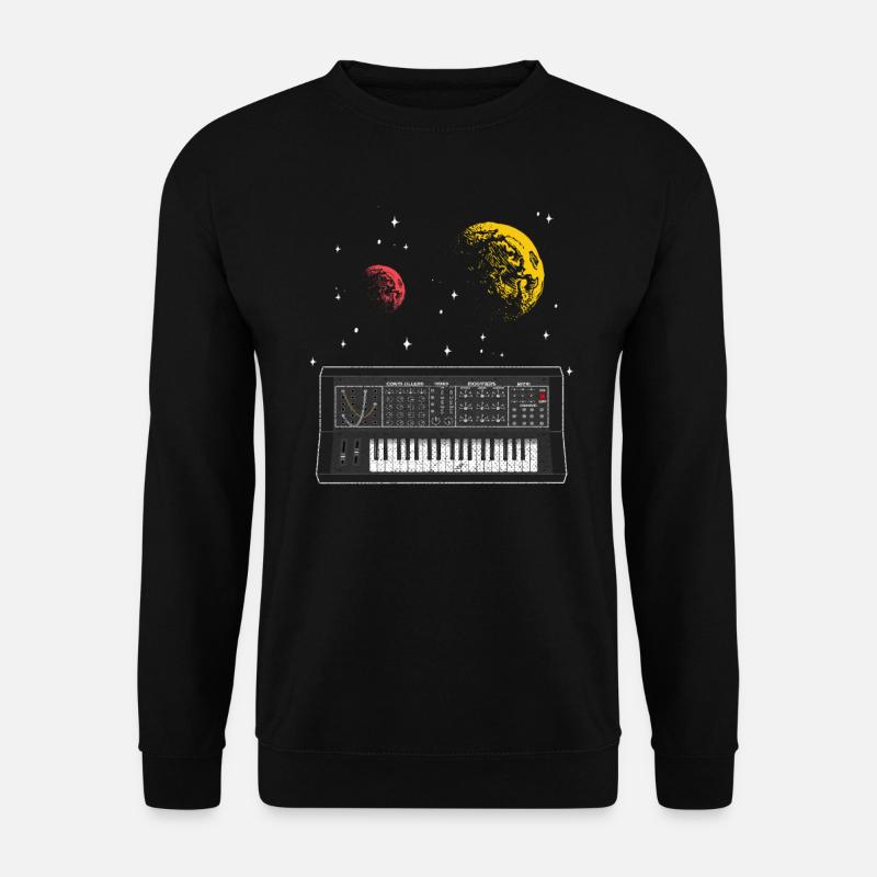 Synthesizer ADSR Synth Analog Modular Eurorack - Unisex Pullover - Schwarz