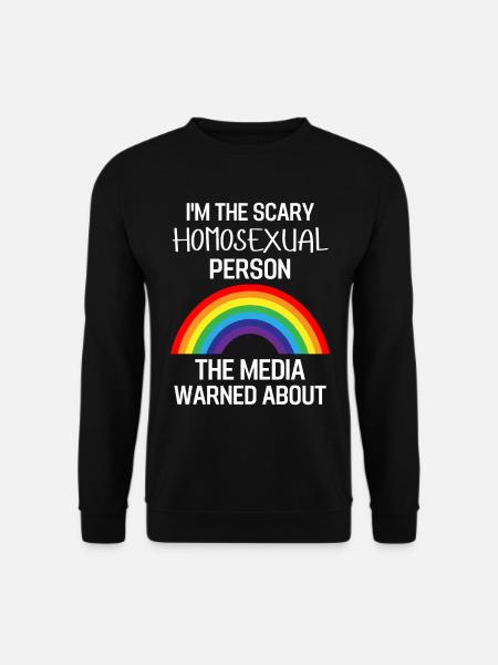 Pride Month Regenbogen Gay Pride Geschenk LGBT - Unisex Pullover - Schwarz