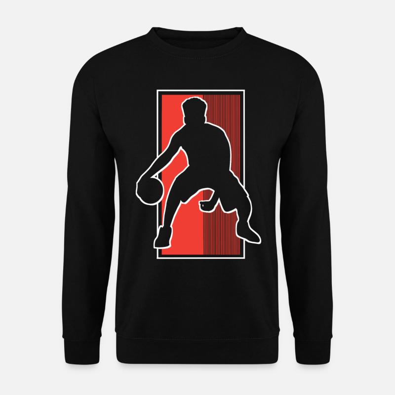 Basketball Basketballer - Unisex Pullover - Schwarz