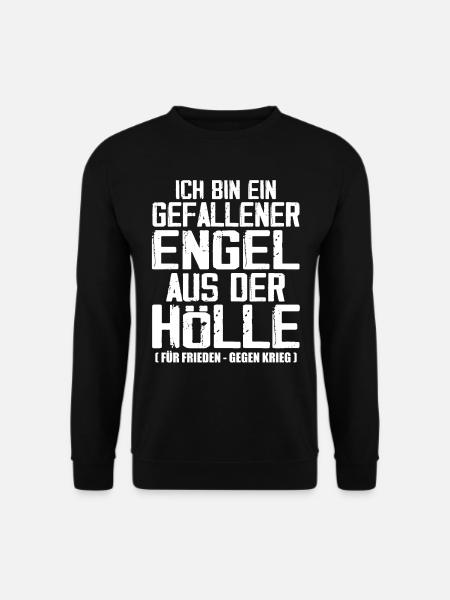 Gefallener Engel aus der Hölle - Unisex Pullover - Schwarz