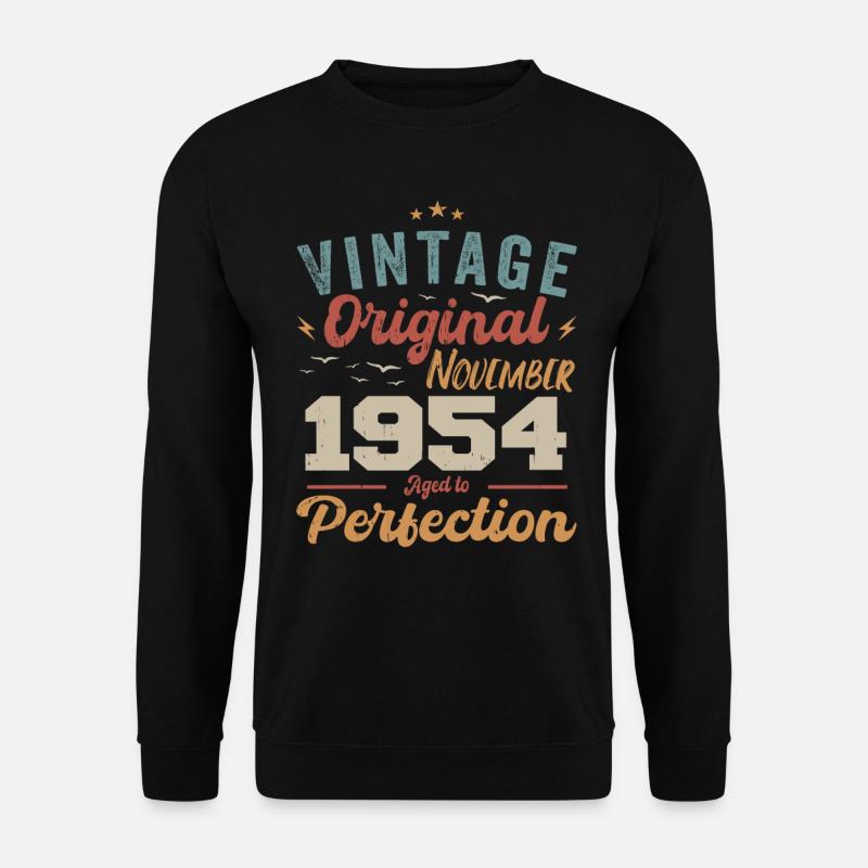 Legendary since November 1954 - 1954 - Unisex Sweatshirt - black