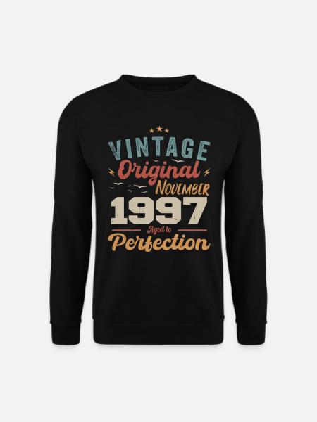 Legendär Seit November 1997 - 1997 - Unisex Pullover - Schwarz