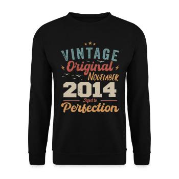 Légendaire depuis novembre 2014 - 2014 - Sweat-shirt Unisexe - noir - Devant - Alina (178cm) & Michal (187cm)