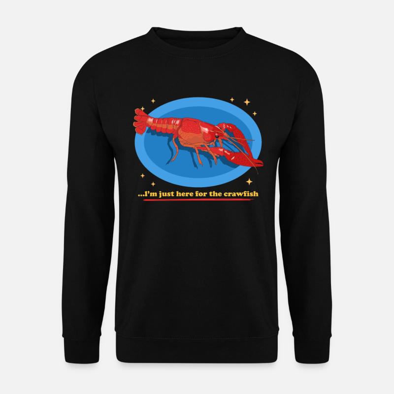 Crayfish Noble Crayfish Seafood Gift - Unisex Sweatshirt - black