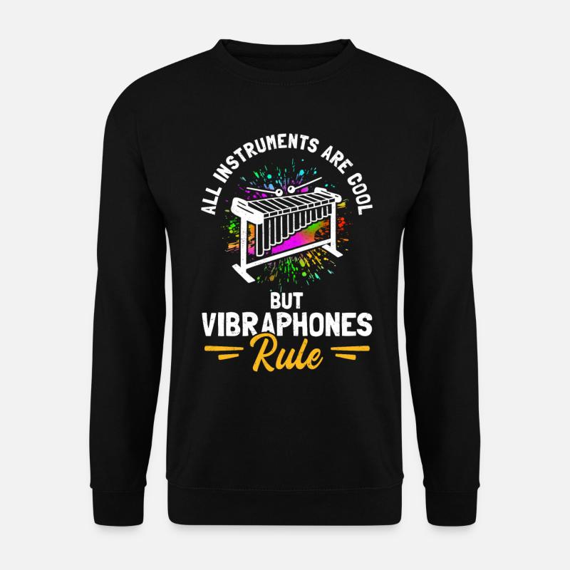 Vibraphone Vibraphone Vibraphonist Gift - Unisex Sweatshirt - black