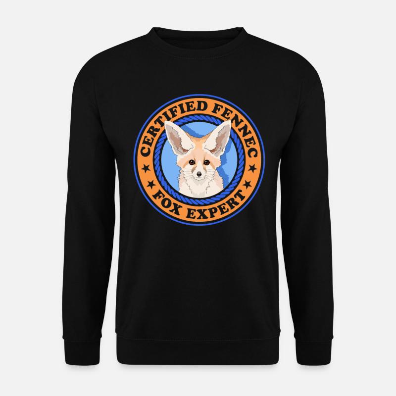 Fennec Fox Desert Foxes Gift - Unisex Sweatshirt - black