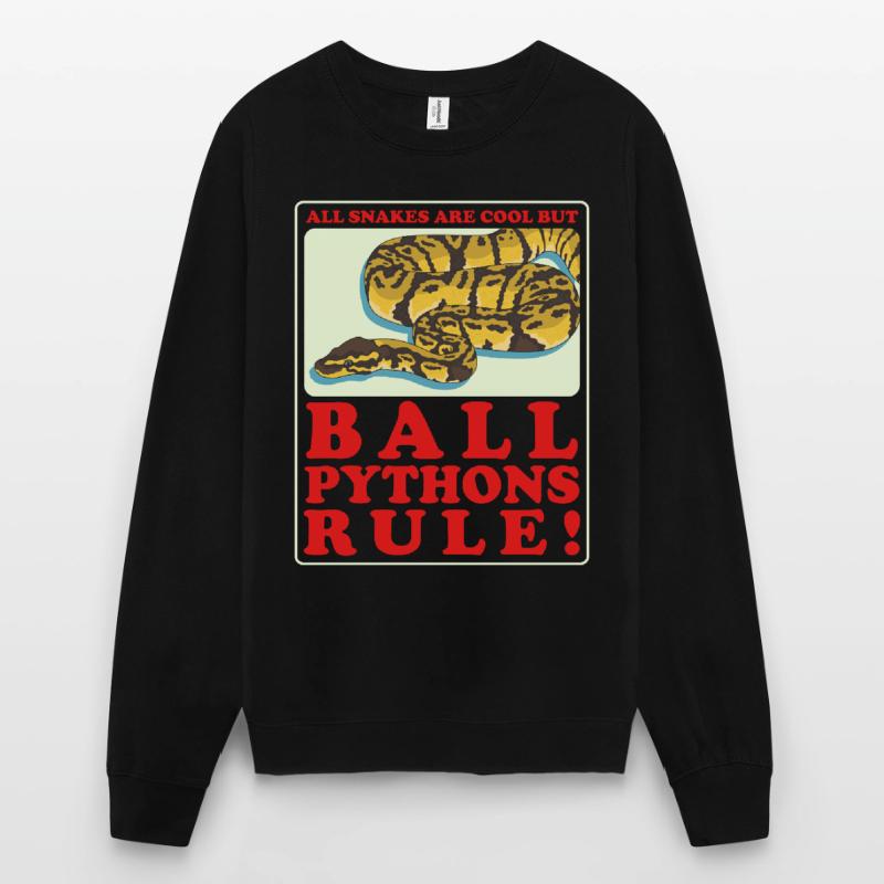 Königspython Python Schlange Geschenk Unisex Pullover