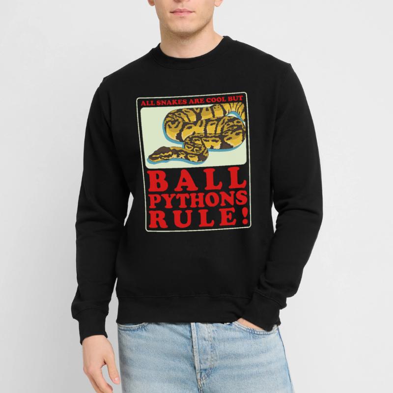 Königspython Python Schlange Geschenk Unisex Pullover