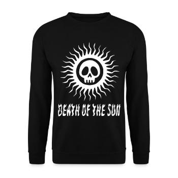 Tod der Sonne - Unisex Pullover - Schwarz - Vorne - Alina (178cm) & Michal (187cm)