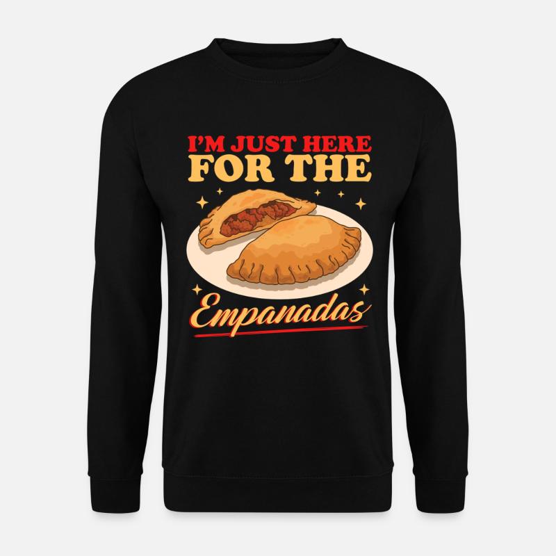 Empanadas Empanada Teigtasche Geschenke - Unisex Pullover - Schwarz