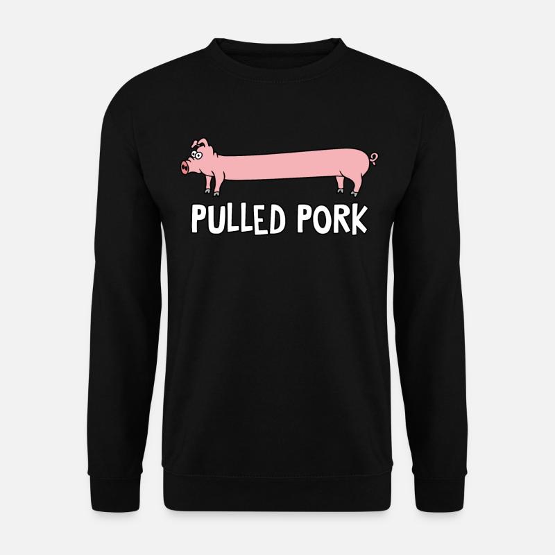 Pulled Pork - Unisex Pullover - Schwarz