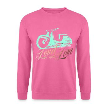 Simson Schwalbe KR51 - Loud and Low - Unisex Pullover - Pink - Vorne