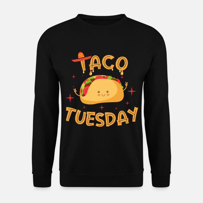 taco tuesday - Sweat-shirt Unisexe - noir