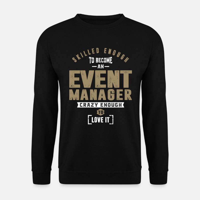 Event Manager - Unisex Pullover - Schwarz