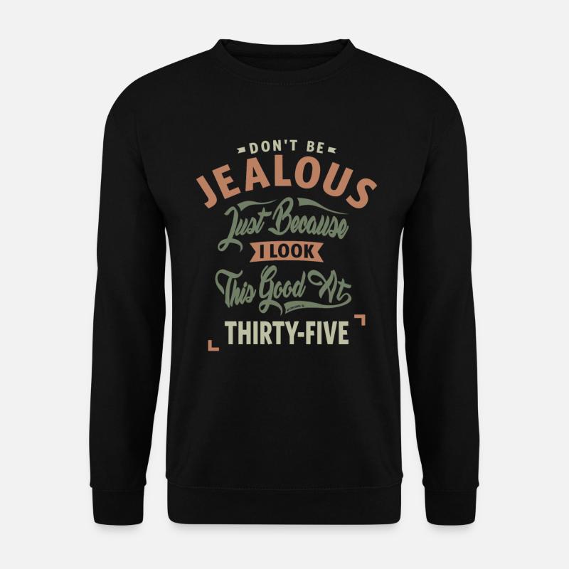 Jaloux 35 - Sweat-shirt Unisexe - noir