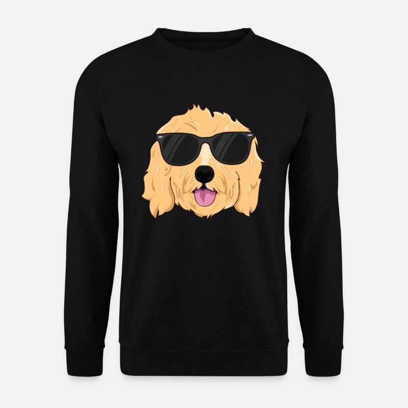 Coole Goldendoodle TShirt Jungen Mädchen Goldendoodle - Unisex Pullover - Schwarz