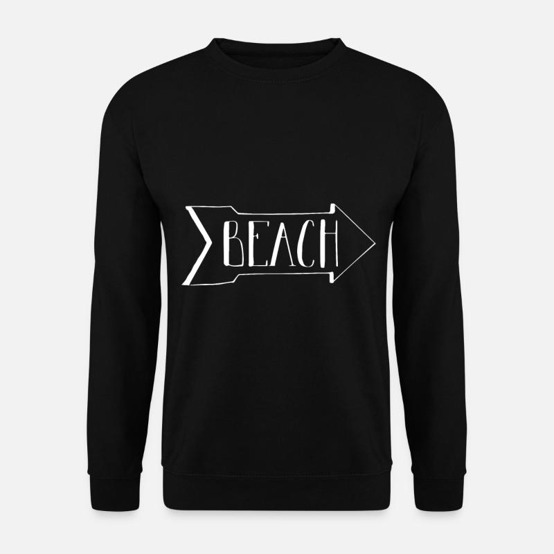 Beach - To The Beach - Unisex Sweatshirt - black