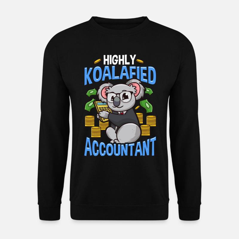 Buchhalter Buchhaltung Finanzen Bilanzen Geschenk - Unisex Pullover - Schwarz